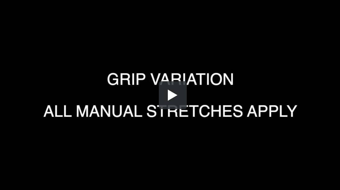 Grip variation for all manual stretches - TMC Pty Ltd