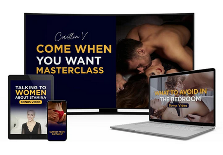 Image showcasing devices displaying a masterclass on intimacy and relationships.