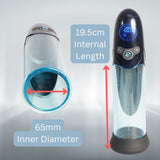 Pump 2 Inner Diameter and Internal Length