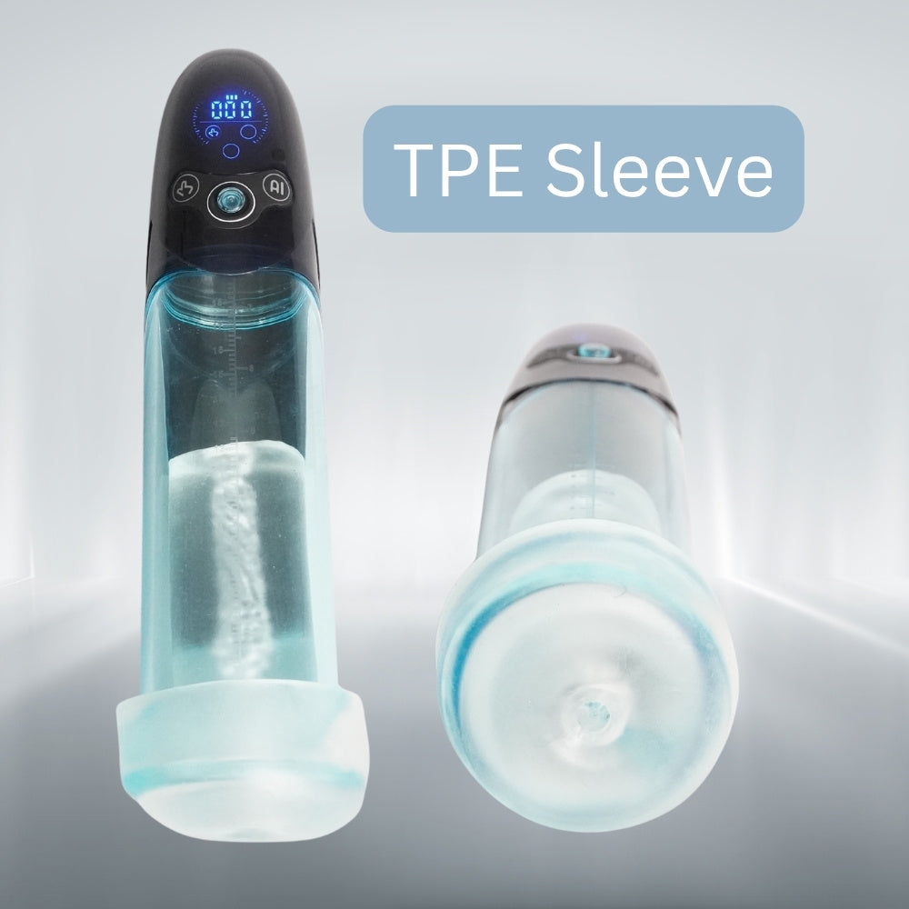 vacuum digital TPE sleeve penis pump
