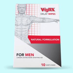 VigRX Delay Wipes - Last Longer Wipes