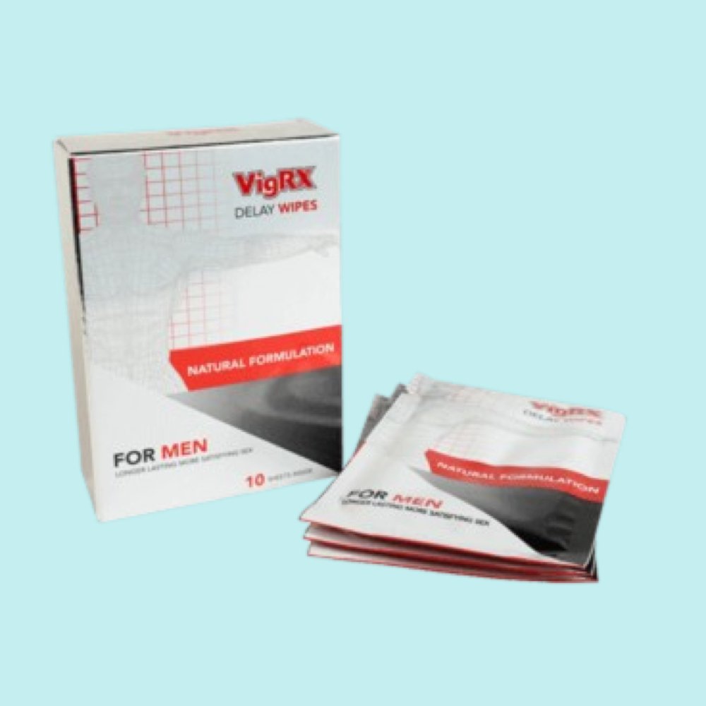 VigRX Delay Wipes - Last Longer Wipes - TMC Pty Ltd