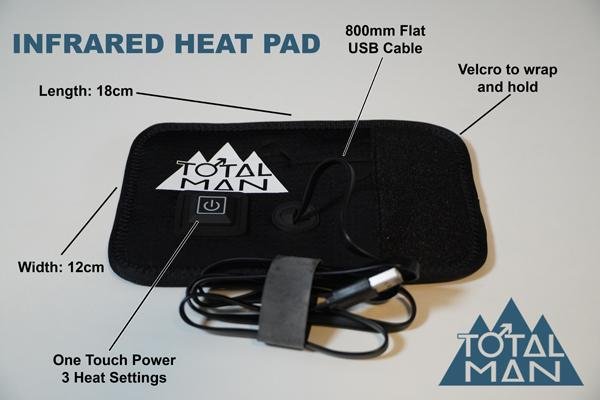 INFRARED Heat Pad - Total Man Shop
